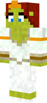 Ogre Fiona White Dress From Shrek 2