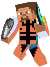 steve a la plage