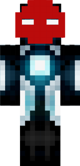 red blue iron man