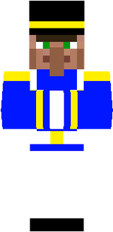 Nutcracker NPC Villager Blue
