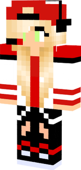 The Cute Red Girl Skin