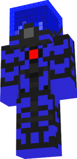 blue powersuit