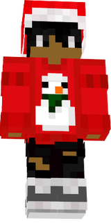 real buka mc xmas skin
