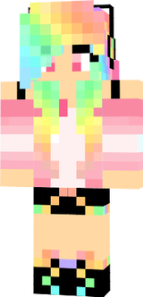 Regenbogen Mädchen