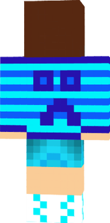blue creeper girl
