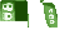 Lime Green Mojang Studios Cape