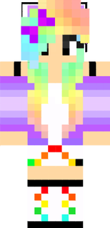 Abbey's first skin