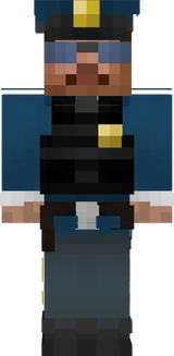 Steve is a police officer with a bulletproof vest
