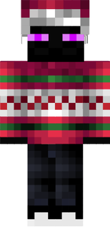 Enderman navideño
