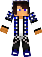 Blue Plaid Boy DJ