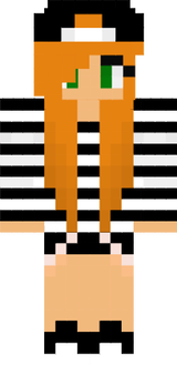 skin gilr preto e branco roupa