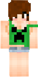 Minecraft girl