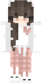 Cute pink heart Pj's Brownie