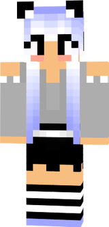 blue wolf girl