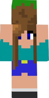Girl with a block