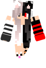 NEW! EDITED 2022 SKIN! ANIME GIRL CAT HALLOWEEN+HAVEN By @MikiMilki & @Maja and original create skin