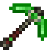 emerald pickaxe