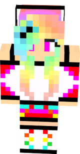 Rainbow pinky