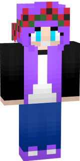 PURPLE HAIR BABY GIRL NOT REALLY BABY