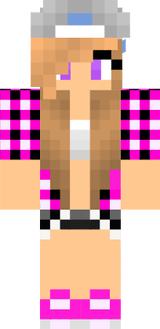 fille minecraft