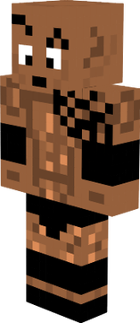 la roca levantando la ceja en minecraft