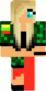HALF  blod  half  LTU solger  girl