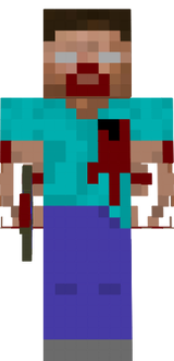 dead steve with the sword of honor 