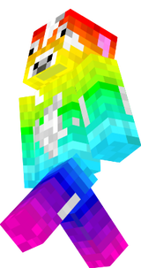rainbow cow