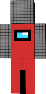 Among us skin red
