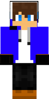 Gabriel with gloves on