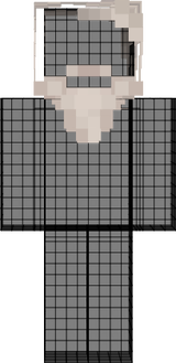 White beard and hair