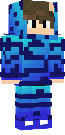 Preview of texture: DAMIAN GAMER MINECRAFT 117135 gg skin