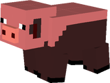 porco com lama