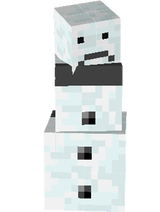 Sad snowman