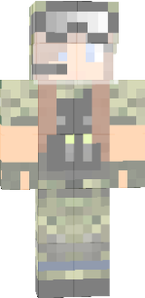 Minecraft CoD Girl