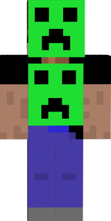 STEVE BUT CREEPERS ARE COOL