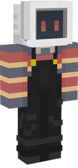 tv head red eyes
