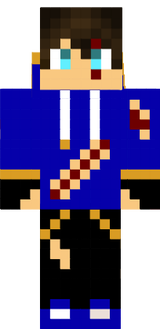 injured Blue Gamer Boy original 