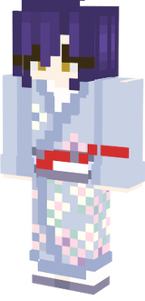 Purple Kimono Girl Skin