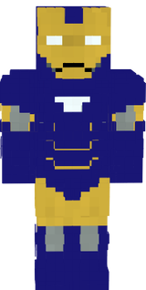 blue iron man