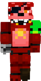 rockstar foxy with parrot