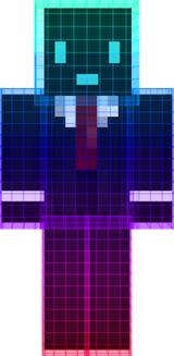 colourful suit