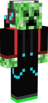 Minecraft Creeper Hoodie Youtube Backpack Skin