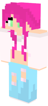 modern cute girl