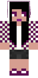 Purple lady