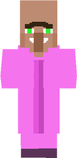 Pink villager