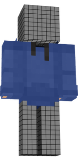 blue hoodie