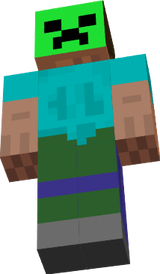 Half Breed Steve/Creeper
