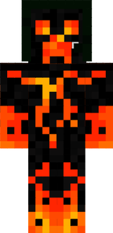 creeper on fire