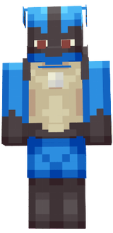 Lucario minecraft8 (by Drazile12)